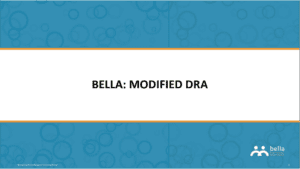 Session 5: Modified DRA